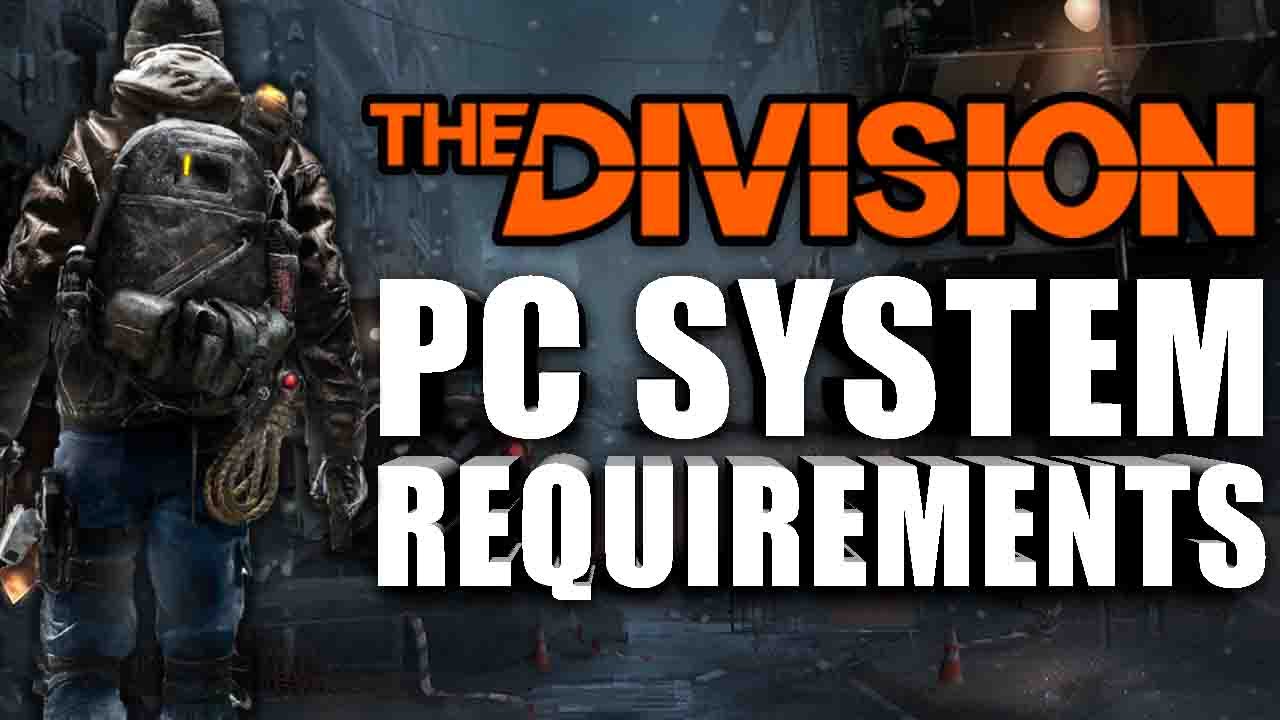The Division Pc Beta System Requirements Graphics Options Youtube