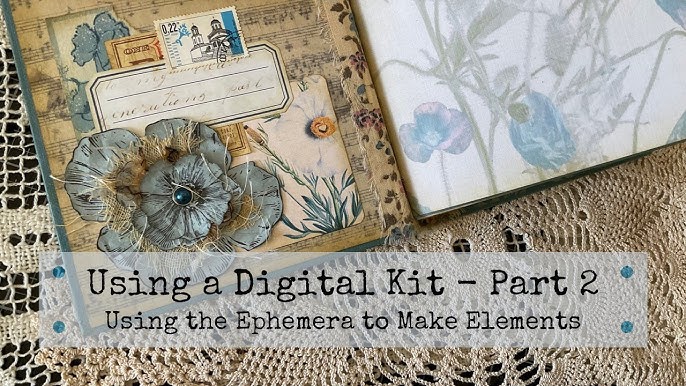 How to make a tiny art journal kit & create art every day - Digital Junk  Journals