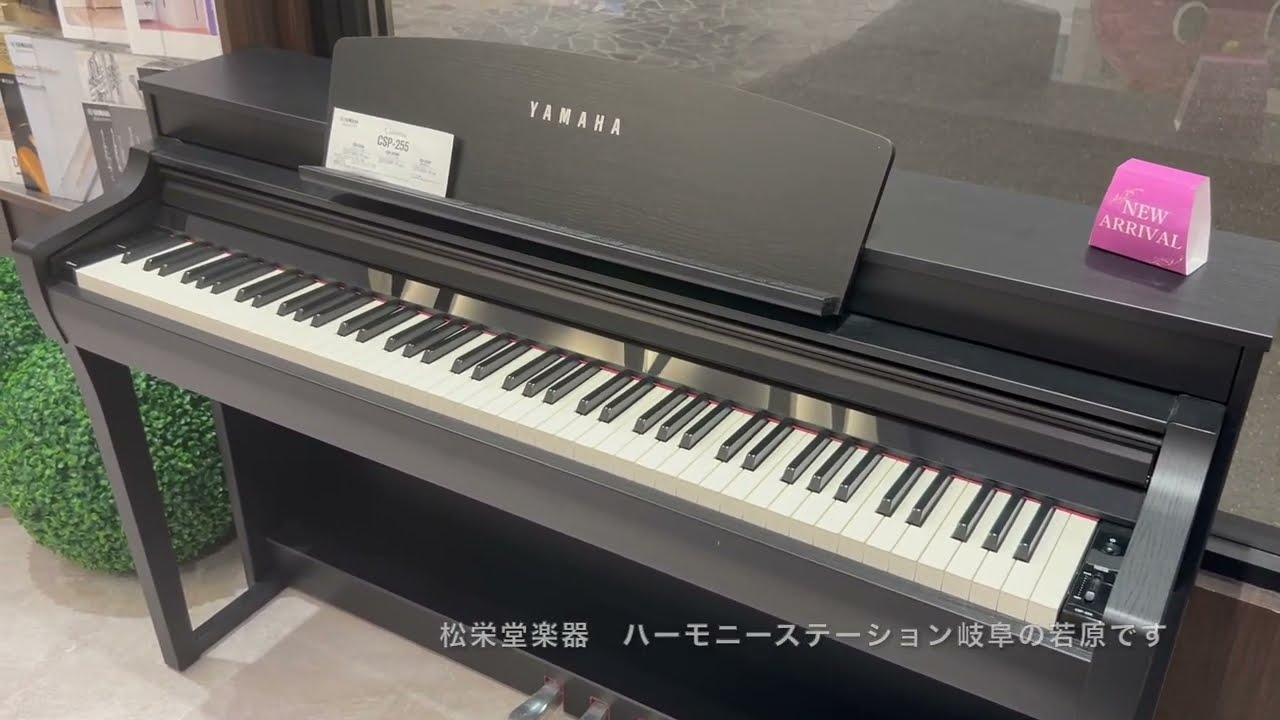 松栄堂楽器新入社員によるYAMAHAクラビノーバ CSP-255のご紹介！ - YouTube