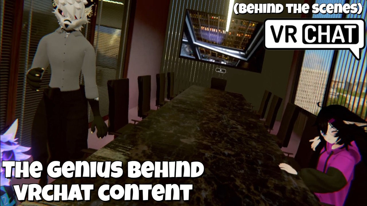 The genius behind VRChat content [Behind the Scenes] - YouTube