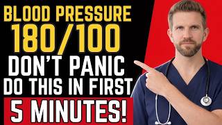 Blood Pressure 180/100? Do THIS NOW Before It Triggers a Stroke | Doctor Explains