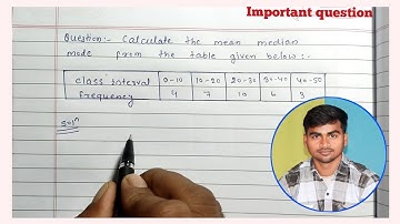 Statistics - mean,mode & median for a grouped frequency data || Continuous series ||Devprit 2example