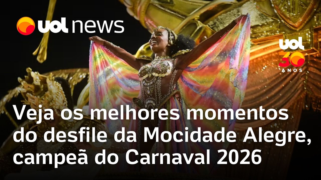 Mocidade Alegre é a campeã do Carnaval 2026 de SP: veja o desfile que homenageou Léa Garcia