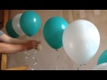 Обрезаем с арки, сдувшийся гелиевый шарик Cut the balloon