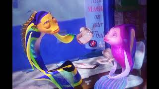 Shark Tale 2004 Oscar And Angie Scene