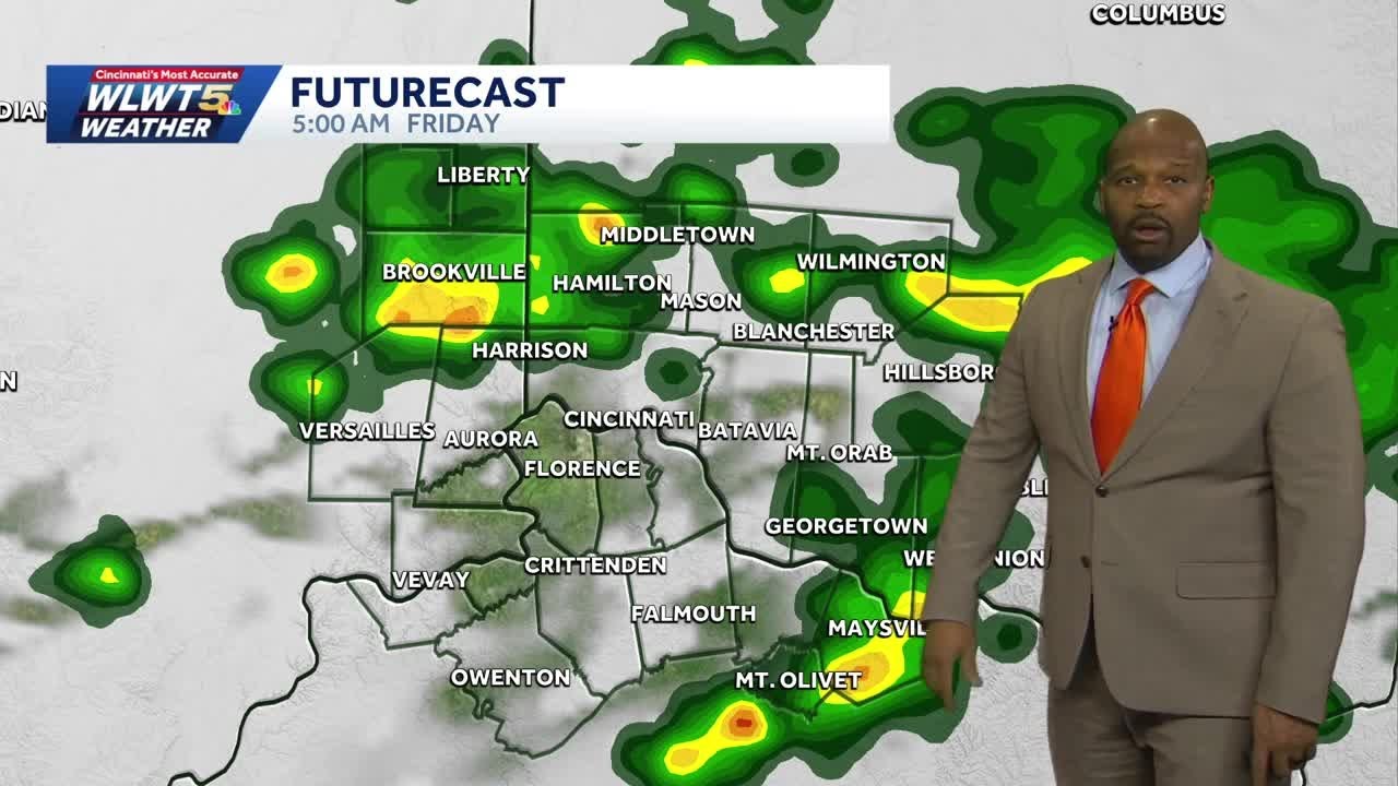 Rain continues overnight into Friday before storm threat this weekend ...