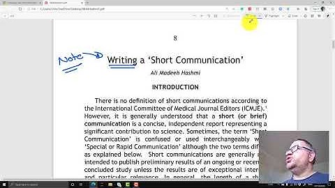 Annotating a PDF with Microsoft Edge