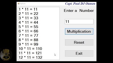 How to Create Multiplication  Times Table in C++. Very Good Tutorial for Beginners.