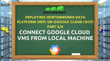 CONNECT GOOGLE CLOUD VMS FROM LOCAL MACHINE - DEPLOYING HORTONWORKS DATA PLATFORM ON GOOGLE CLOUD