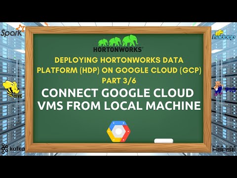 CONNECT GOOGLE CLOUD VMS FROM LOCAL MACHINE - DEPLOYING HORTONWORKS DATA PLATFORM ON GOOGLE CLOUD