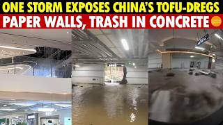 Heavy Rain Exposes China’s Shoddy Buildings: Trash In Concrete, Walls Like Paper