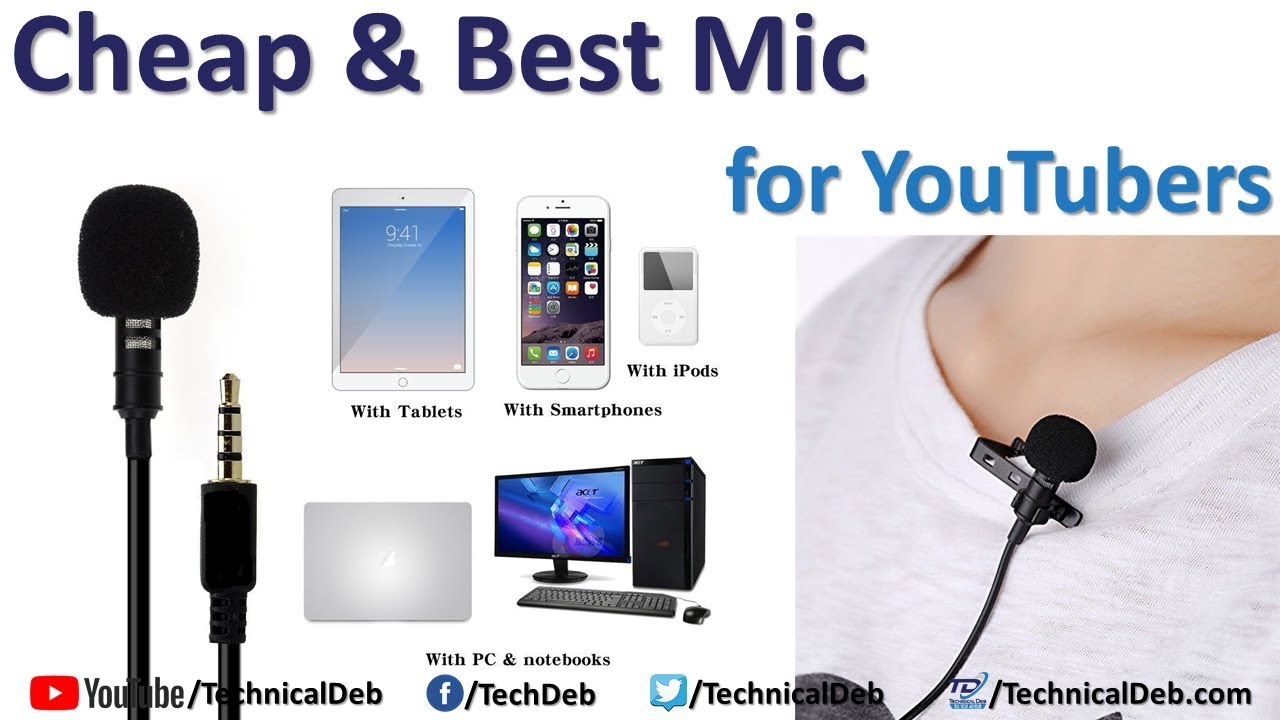 Cheap & Best Mic for YouTubers YouTube