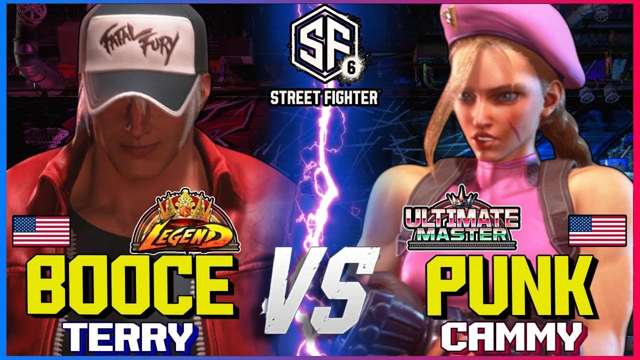 Booce Sf6 Street Fighter 6 Booce (Terry) Vs Punk (Cammy) SF6 High Level Gameplay ...