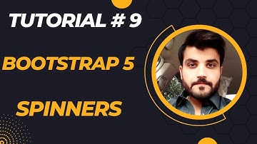 How to create Spinners in Bootstrap 5|| types of Spinners ||Bootstrap Tutorial Lec 9|| 2023