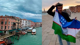 Kutilmagan uchrashuv! Kun.uz muxbiri Italiyada o'zbek talabasini ko'rib qoldi