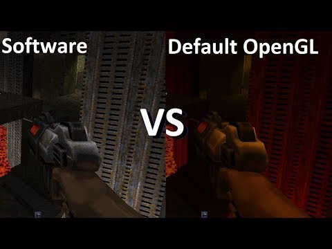 Quake 2 - OpenGL vs Software