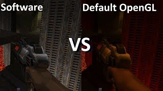 Quake 2 - OpenGL vs Software