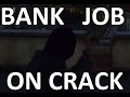 BANK ROBBERY ON CRACK #rockstar #gta #fivem #bananagaming #gtav #gtaonline #gta6 #funny #gaming