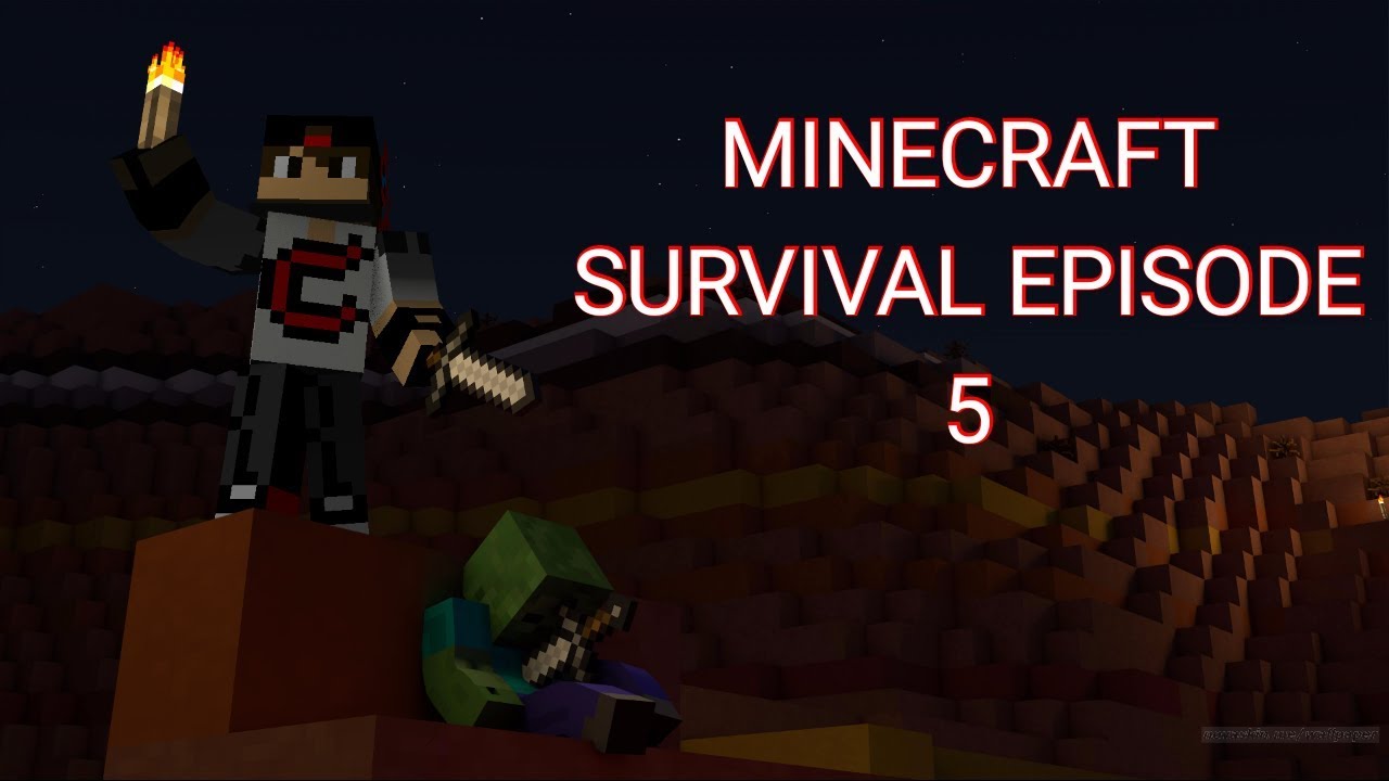 Finding a diamonds part 1 in survival episode 5 - YouTube