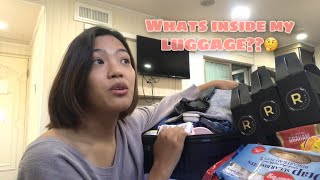 What&#39;s inside my LUGGAGE? 🤔(Ofw bound to TAIWAN)