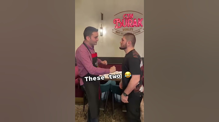 Khabib wanted revenge 😂