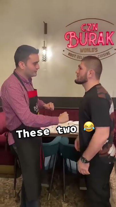 Khabib wanted revenge 😂