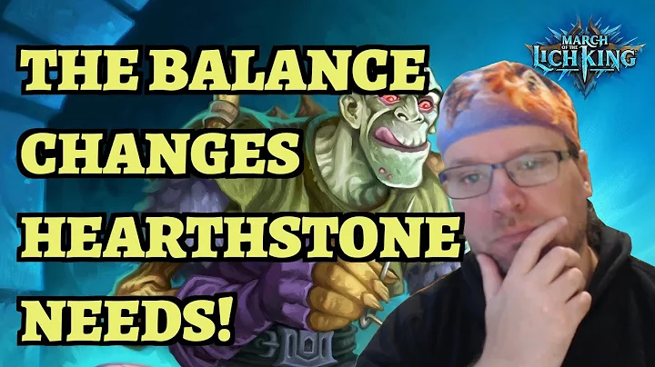 The BALANCE CHANGES Hearthstone Needs Right Now - ...