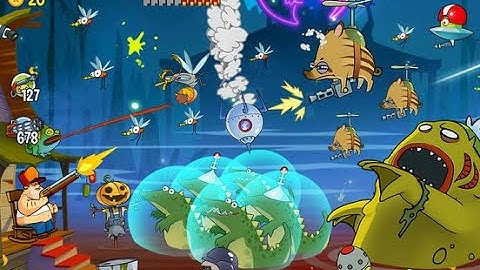 GamePlay: Swamp Attack (Mobile Game)