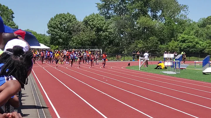 Novas 13-14 girls Kendall Archer 100m at Hillhouse...