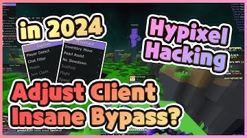 Adjust Client | New Insane Hypixel Bypass in 2024?