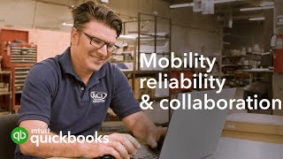 Cloud access: Mobility, reliability, and collaboration | QuickBooks Enterprise screenshot 3