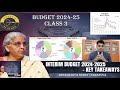 INTERIM BUDGET 2024-2025 FEB 1ST 2024- BUDGET SERIES CLASS 3