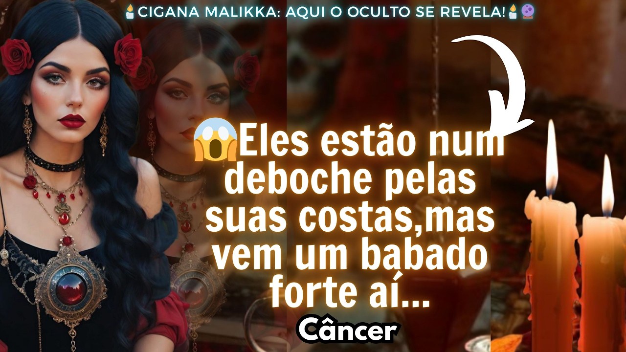 ♋CÂNCER🤡NA SUA AUSÊNCIA ELES DEBOCHAM,MAS VEM AÍ 1  REBULIÇO E NINGUÉM NUNCA MAIS VAI FAZER ISSO...🎯