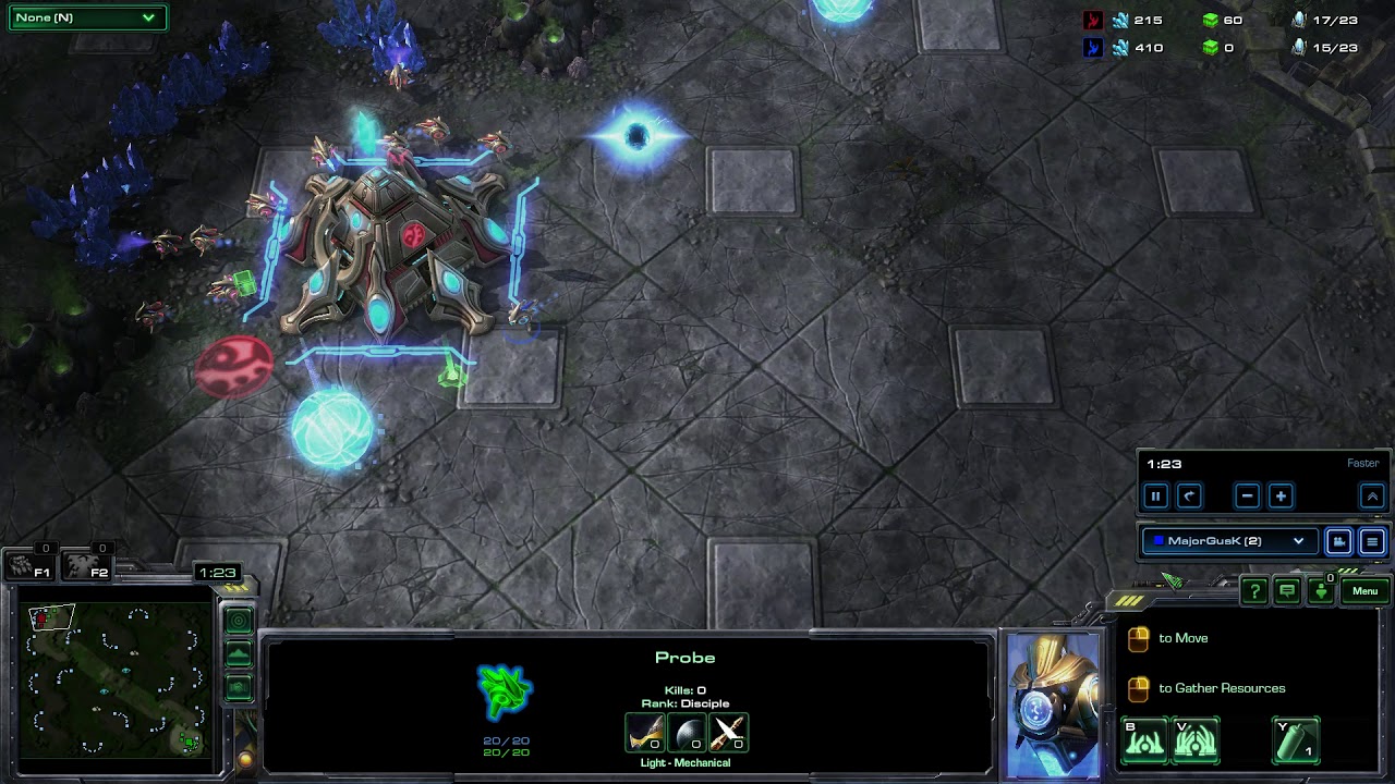 StarCraft II - Very Fast Protoss Rush