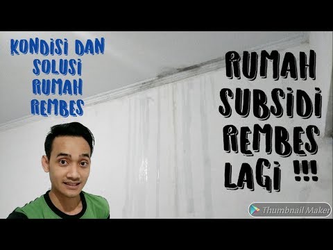 RUMAH SUBSIDI REMBES LAGI !!! CARA MENGATASI REMBES RUMAH SUBSIDI