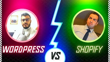 الفرق بين wordpress و shopify 💯 امين رغيب