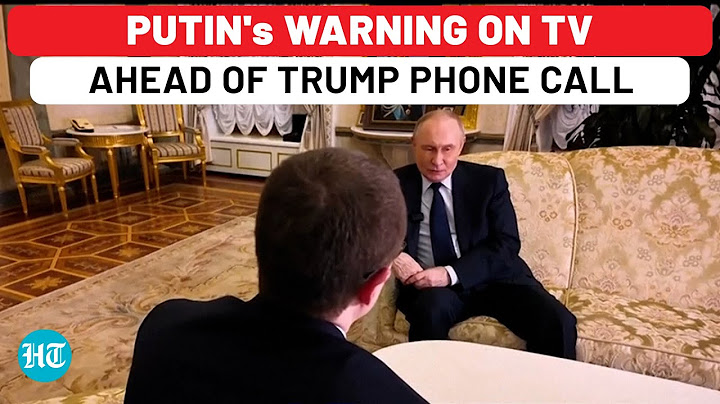 Putin's Warning Aired On TV Just Before Trump Phone Call: USA, Ukraine Left Stunned?| Russia| Turkey