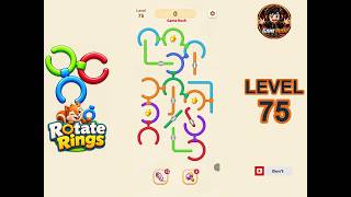 Rotate Rings Level 75 Walkthrough | Solution & Gameplay