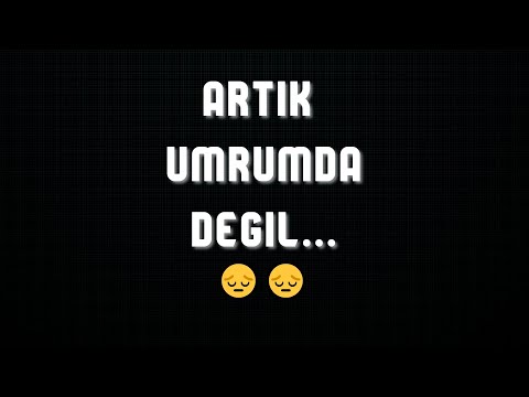 Artık Umrumda Değil... 😔😔