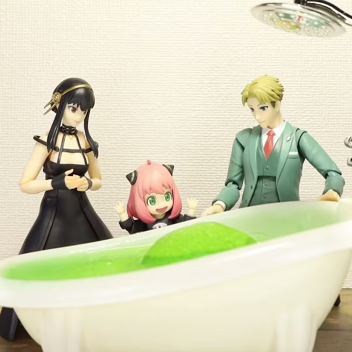 SPY×FAMILY Bath Time! #anya #funny #shorts #spyxfamily