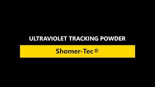 Ultraviolet Tracking Powder Product Demonstration