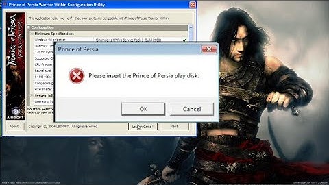 how to solve warrior within | Please insert Prince of Persia Play Disk in Hindi