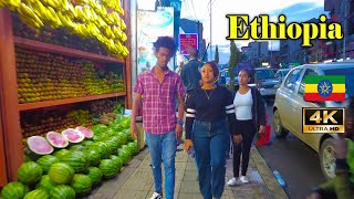 ሞቅ ካሉት አዲስ ሰፈሮች አንዱ ቤተል  Addis Ababa Walking Tour (541) Bethel 🇪🇹, Ethiopia [4K HDR]