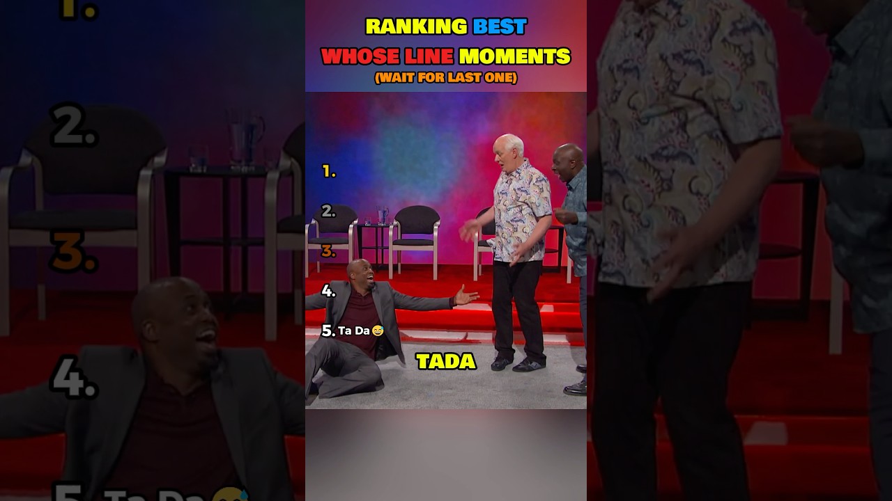 Ranking Best Whose Line Moments Part 11