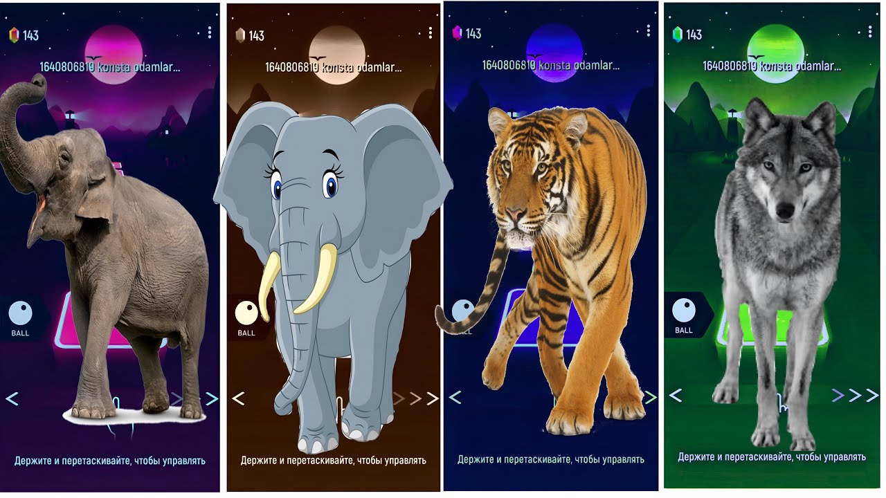 Elephant tiles hop edm rush new update coffin dance 💃