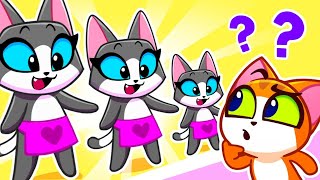 ¡Mamá Copia! | Dibujos Animados Divertidos, Canciones e Historias para Niños | Purr-Purr