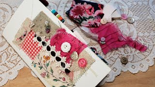 Patchwork Traveler's Notebook Junk Journal Tutorial