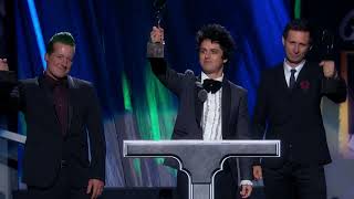 Green Day - Rock \& Roll Hall Of Fame 2015