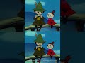 Snufkin falls off the bridge 🤣 #shorts #moomin