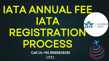 How to become IATA approves travel agent | IATA annual fee | How to get IATA accreditation license